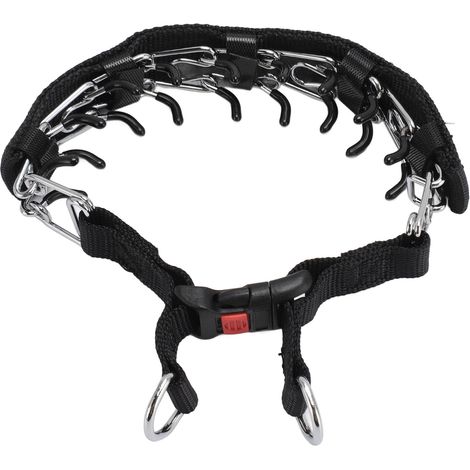Professionelles und verstellbares Stachelhalsband für Hundetraining mit Schnellverschluss, für kleine, mittlere und große Hunde (0,25 x 35 cm / 0,1 x 13,78 Zoll). (1/5)