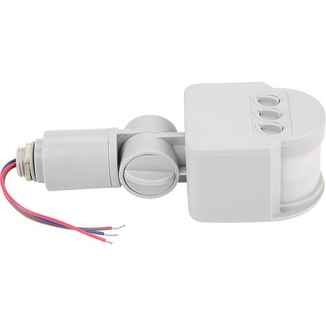 Infrarot-Bewegungsmelder mit Induktorschalter für LED-Fluter (1/5)