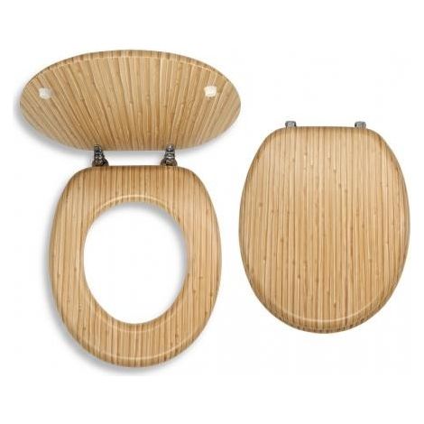 Novaservis Prestige - Abattant, bois plaqué WC/BAMBUS (1/2)