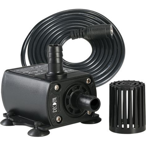Linghhang – Ultra quiet brushless DC water pump 250L/h – Max flow 250L/h – IP68 rating for immersion – For aquariums and fountains (1/5)