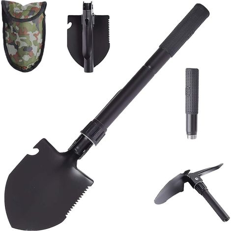 Pelle pliante multifonctionnelle, pelle pliante à multiples fonctions, pelle pliante pour pelleter (1/5)