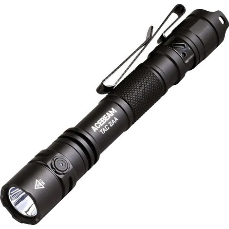 Torcia elettrica, elevata luminosità, design impermeabile, colore nero - 6500k - TN (1/2)