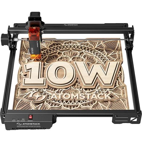 Graveur Laser, Haute Précision, Vitesse de Gravure Rapide, A10 PRO V2, Wi-fi (1/2)