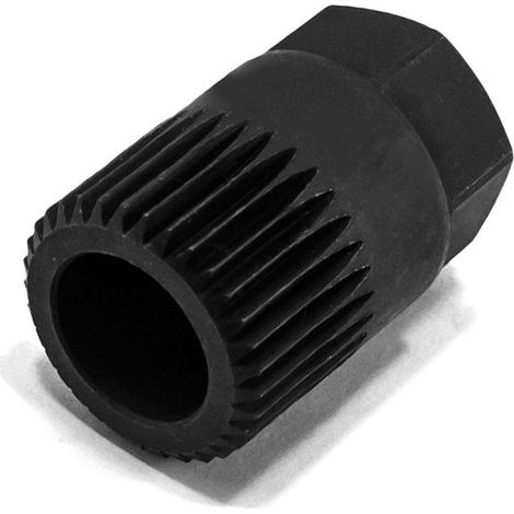 Douille d'alternateur pour démontage de poulie de courroie trapézoïdale, outil de boulon central de remplacement 33 dents, pour Volkswagen Volvo (1/5)