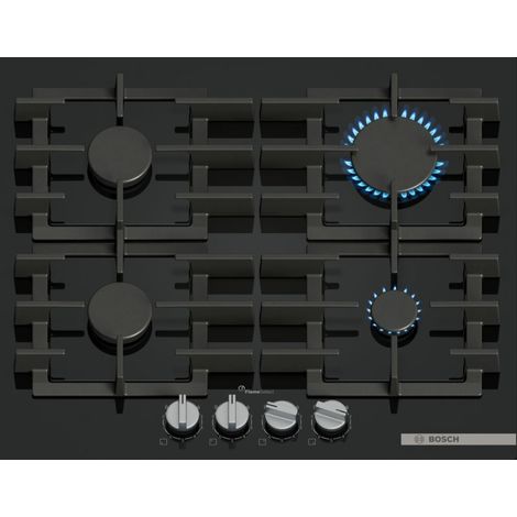 60 cm gaskochfeld mit 4 brennern, 7500 w - Bosch - PPP6A6I40