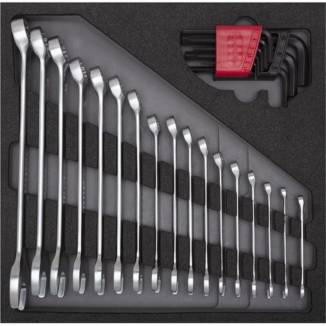 R22250000 Set di chiavi a bocca 4/6 modulo CT 26 pezzi (1/4)