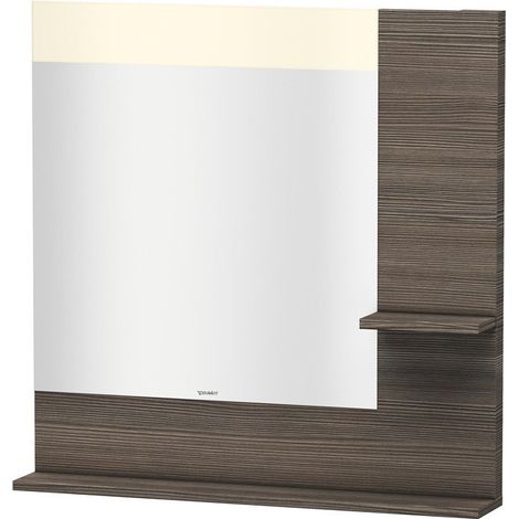 Miroir DuravitVERO 142x800x800m avec éclairage pinède