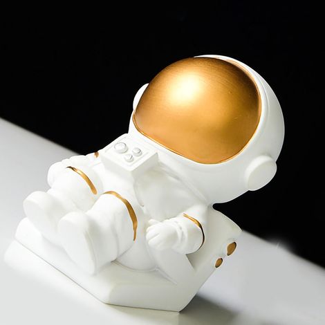 Astronautenfigur, Skulptur eines Weltraumreisenden, Dekoration für Zuhause, Bibliothek oder Büro – Originelles Geburtstagsgeschenk MYY2020-4A (1/5)