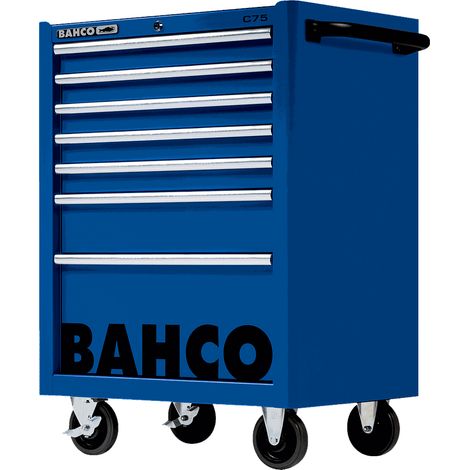 Cassettiera per attrezzi Bahco classic c75 7 cassetti capacità 600 kg (1/4)