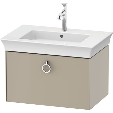 Duravit White Tulip, meuble sous-lavabo suspendu, largeur 684 x