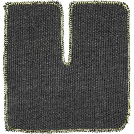 Tapis de soudage 25 x 25 cm pour plombier et brasage - Design enveloppant autour du tuyau pour isolation thermique - Protection ignifuge (1/5)
