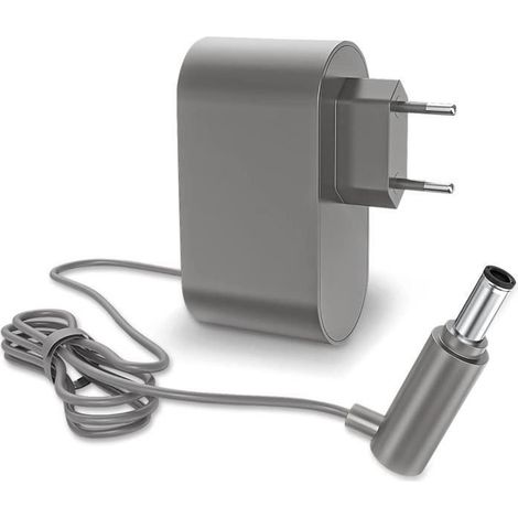 KLVGTIFS PU - Chargeur pour Dyson V6 V7 V8 DC58 DC59 DC61 DC62 SV03 SV04 SV05 SV06 SV07, Aspirateur AC Adaptateurs pour Dyson, Gris (1/5)