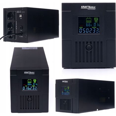 Gruppo di continuità UPS 1500VA LCD  Kraft&Dele (1/5)
