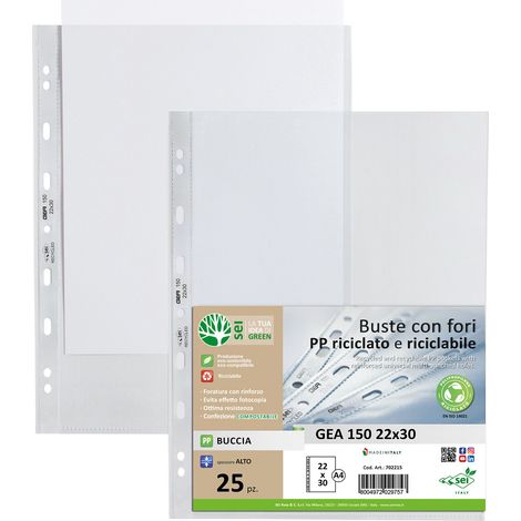 SEI Rota GEA 150 Polipropilene (PP) Trasparente A4