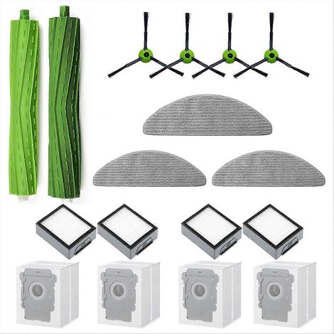 Pour Combo i5+ Puls Brosse principale latérale Filtre Lingette Sacs à poussière (1/5)