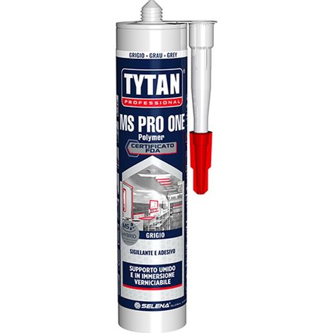 SILICONE SIGILLANTE POLIMERO MS PRO 280ML GRIGIO TYTAN