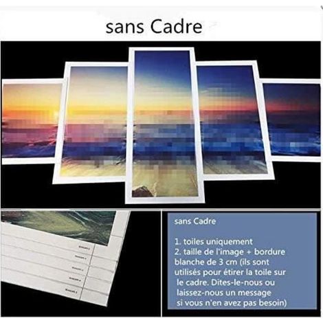 Tableau sur toile Lac Fantastique Journée Ensoleillée Montagne Sans Cadre Affiche Poster Murale Tableaux,Toile peintures (1/4)
