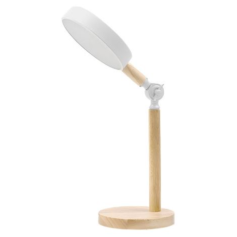 Flexo LED 15W 1125lm 3000-6000K Blanco/Haya 48cm Serie Pontica