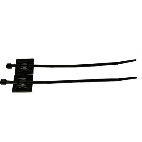 Serre-câble Noir Nylon 66, 200mm x 4.6mm Auto-extinguible ( Prix pour Sachet de 50 )