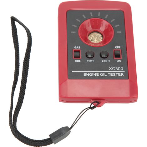 Analyseur d'huile moteur 12V indicateur LED haute sensibilité portable testeur essence diesel facile à utiliser (1/5)
