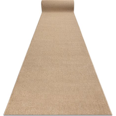 Läufer CASABLANCA LOOM beige, Schleife weich drinnen & draußen 100 cm beige 100x600 cm (1/5)