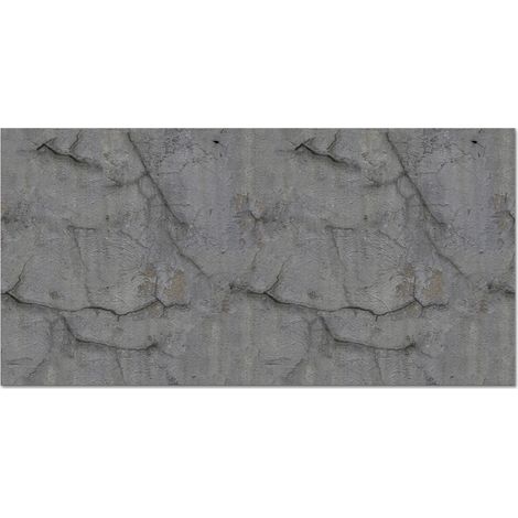 CRÉDENCE CUISINE Ancien - Béton - Mur 60x30 cm (1/5)