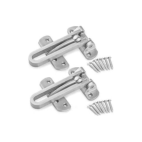 Set mit 2 Sicherheitsschlössern aus Stahl für Türen und Fenster (Kette nicht enthalten). – AquaForge (1/5)