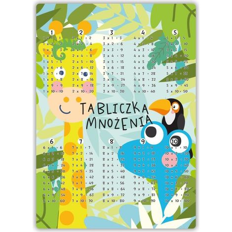 Doppelseitiges A4 Giraffen-Spickzettel-Brett/Spickzettel