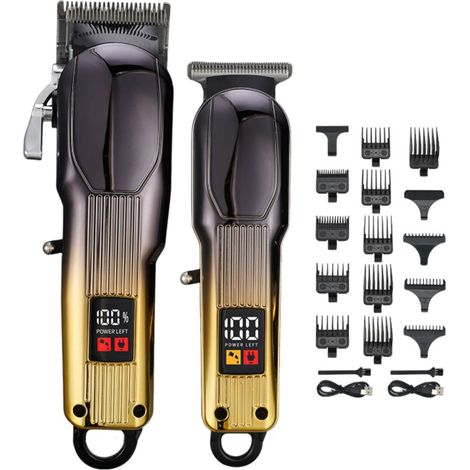 ZCC217-301 Gold Standard Wiederaufladbarer digitaler elektrischer Haarschneider
