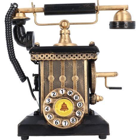 Retro-Harzdekorationen für Bars, Dekorationen im Vintage-Stil, Telefonmodelle, Wanddekorationen, kreative Wohndekoration, Tischdekorationen für Cafés, Kunstskulpturen, Fotorequisiten und Münzen.