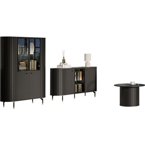 Conjunto de salón Novmono 109, Negro