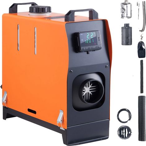 Chauffage Diesel, Faible Bruit, Télécommande, 5KW LCD (1/2)