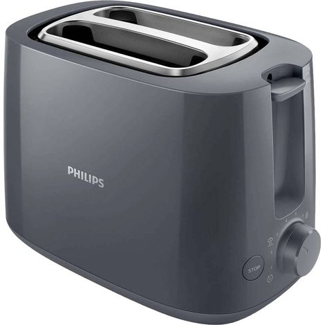 Philips HD2581/10 Tostapane grigio 900 W 2 fette (1/4)
