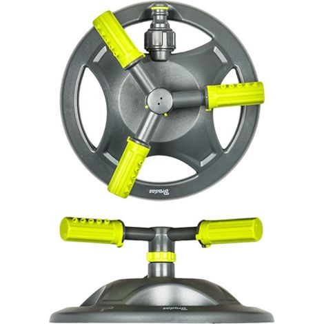 3-Arm Kreisregner bis 109m² Rasensprenger Sprinkler Regner Bewässerung LIME LINE Bradas 4383 (1/2)