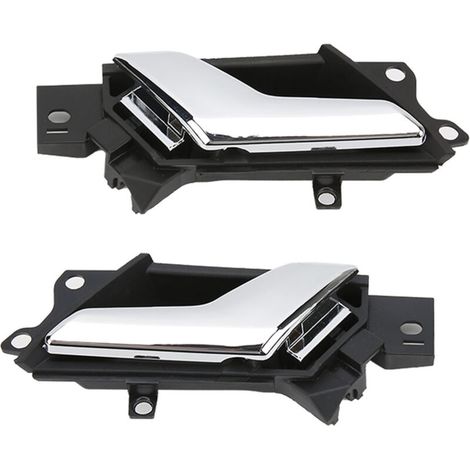 Poignée de porte intérieure argentée 96861998 96861999, pièce de rechange, facile à installer, ABS de haute qualité, convient pour Captiva Sport, LS, LTZ 2012-2015, Vue 2008-2010. (1/5)