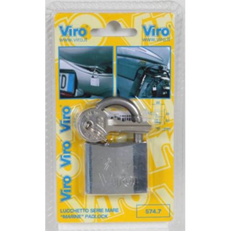 VIRO BL 573 LUCCHETTO MARE ARCO 30MM OTTONE