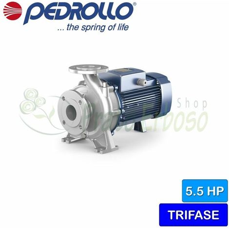 F 65/125C-I - Bomba monobloc de acero inoxidable de tres fases