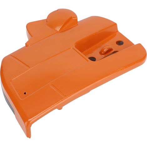 Ensemble frein de chaîne Accessoire de remplacement pour couvercle de frein Compatible avec Husqvarna 450 455 460 (1/5)