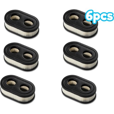 Filtro de aire para motor de cortacésped Briggs & Stratton 798452 593260 (paquete de 6) (1/5)