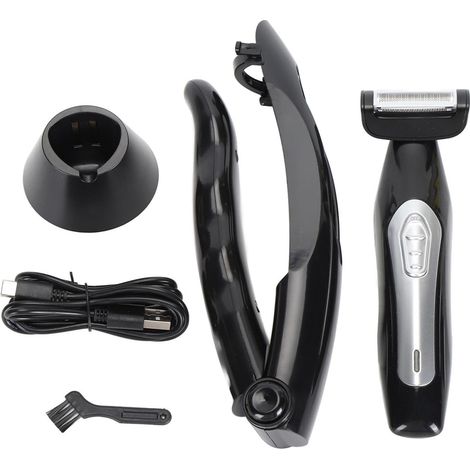 Back Trimmer for Men, Extreme Reach, Detachable Handle, Burst of Power, Wet and Dry Use, Full Body Shaver, Tool (1/5)
