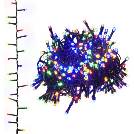 LED-Lichterkette mit 1000 LEDs Mehrfarbig 25 m PVC vidaXL