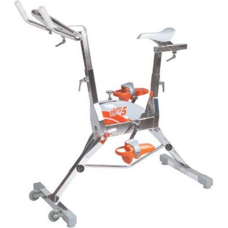 Aquabike - Ulta Sport - Click & Turn - Edelstahlrahmen - Wasser 1.10m bis 1.60m - 22.9kg - Eloxiert - Waterflex WR5