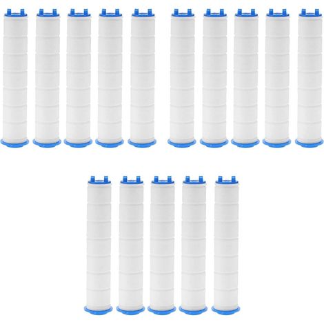 15 Pièces Main Douche Filtre Noyau Salle de Bain Baignoire Douche Filtre Noyau Purificateur d'eau (1/5)