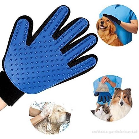 Gant de toilettage - Silicone - Massage - Facile à nettoyer - 180 pointes souples