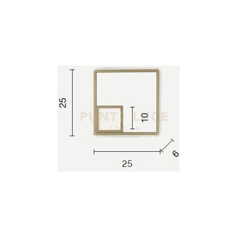 PLAFONIERA DOWEL SILVER LED 3000K 22W 1817LM 24CM DIMMERABILE