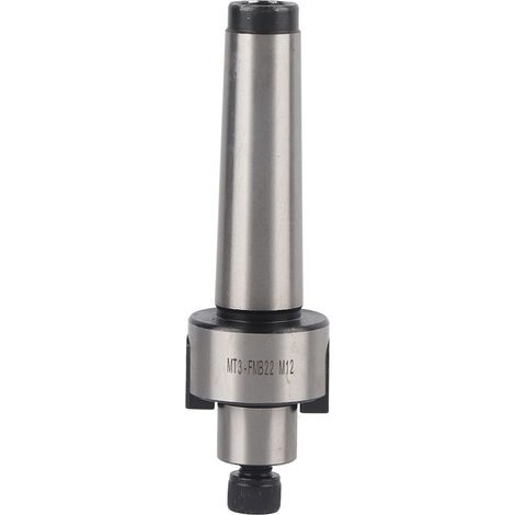 M12-Bohrwerkzeughalter mit MT3-Kegel und 22-mm-Nut – 138 mm Länge für FMB22-Werkzeug (1/5)