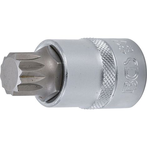 Punta de vaso entrada 12,5 mm (1/2") dentado múltiple interior (para XZN) M18 (1/2)