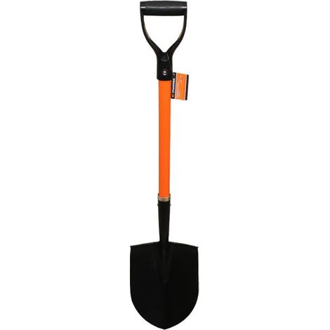 STANFORD pala punta jardin m/muleta 1k , Pala pico con mango de muleta Stanford Herramienta robusta y funcional ideal para trabajos de excavación, jardinería y construcción (1/3)