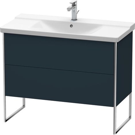 XSQUARE Mobile lavabo 805x1010x473mm Blu notte semilucido
