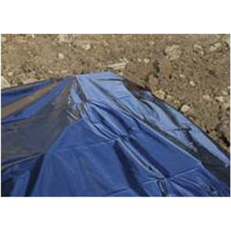 1PZ TELO PACCIAMATURA PE NERO - mt.1,5x10